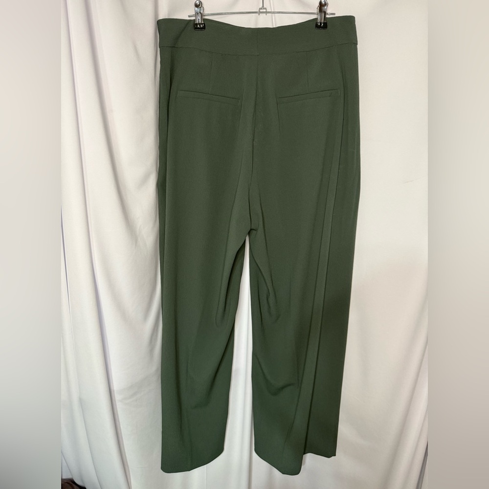 MM LAFLEUR The Zhou Culotte - Eco Heavy Soft Wave Aloe WIDE LEG PANTS - Picture 4 of 7